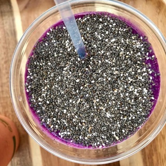 Blueberry Steel Smoothie.