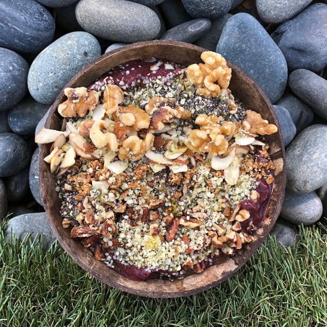 Nutty by Nature Acai Bowl (16 oz).