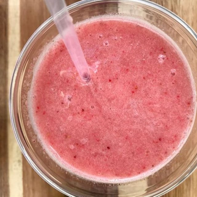 Strawbana Smoothie.