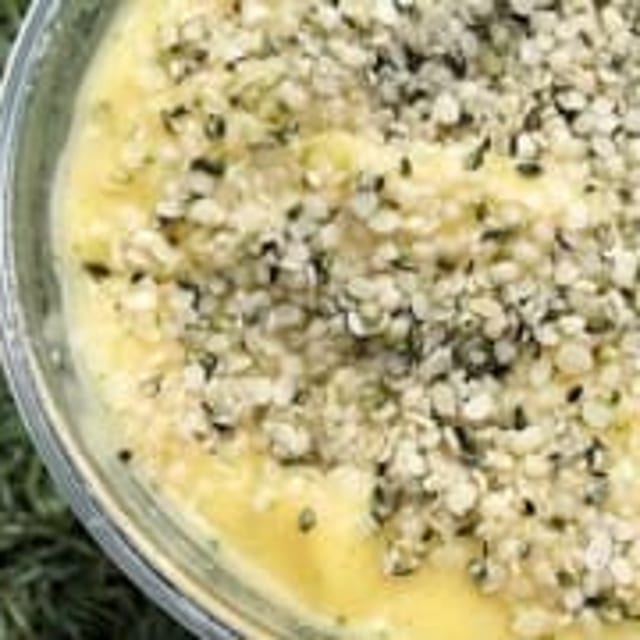 Yellow Submarine Smoothie.